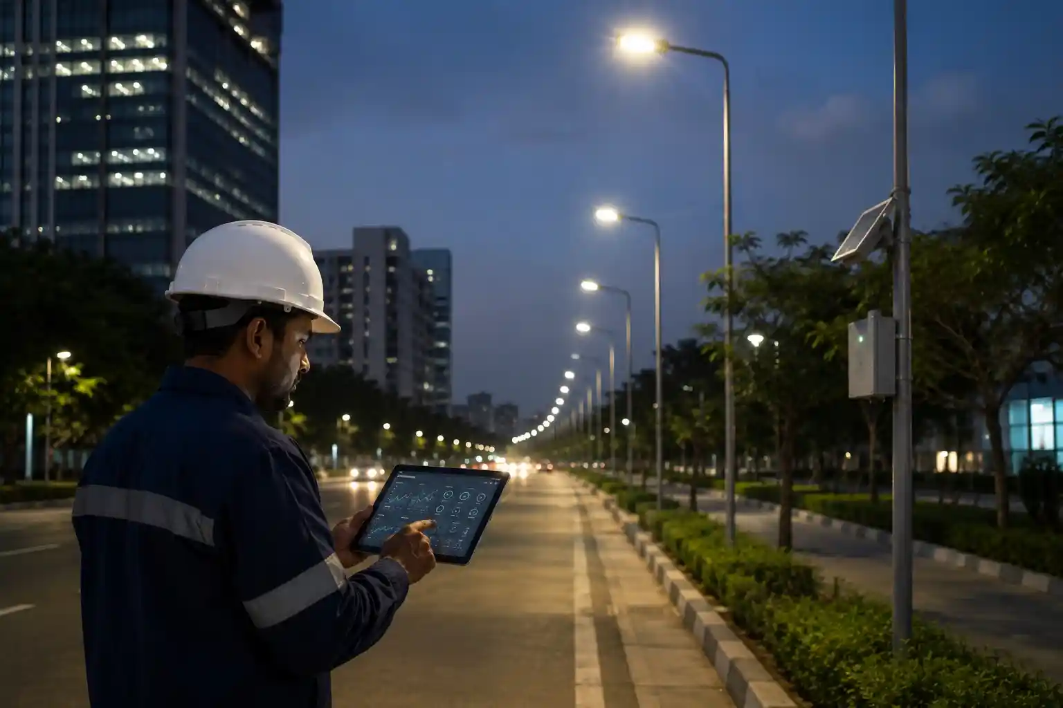 Smart Street Lighting Using IoT: Transforming Urban Infrastructure